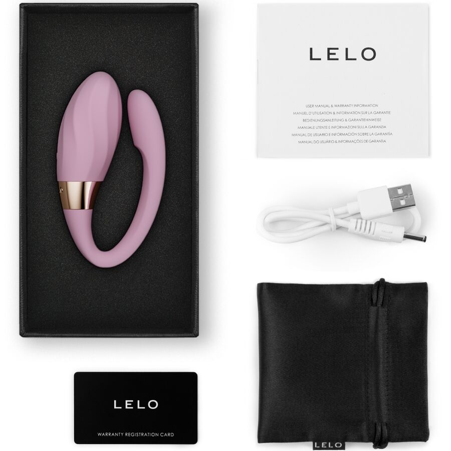 LELO - TIANI TWIST COUPLES VIBRATOR SOFT PINK - slika 2