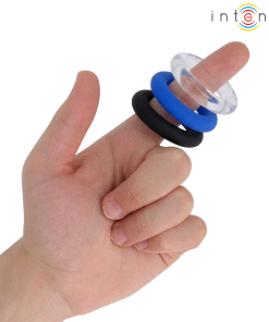 INTENSE - WICK SET OF 3 PENIS RINGS VARIOUS COLORS - slika 2