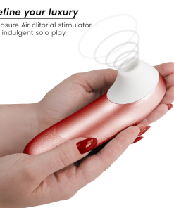 WOMANIZER - PRO VIBRANT CLITORAL STIMULATOR BURGUNDY - slika 3
