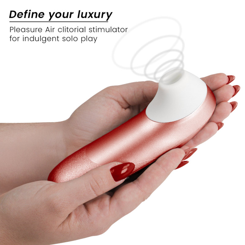 WOMANIZER - PRO VIBRANT CLITORAL STIMULATOR BURGUNDY - slika 3