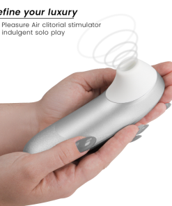 WOMANIZER - PRO VIBRANT CLITORAL STIMULATOR SILVER GREY - slika 3