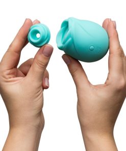 Alternative view of ROMP - ROSE GLOW CLITORAL SUCTION TOOL GLOW IN THE DARK