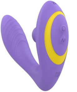 ROMP - REVERB G-SPOT STIMULATOR AND CLITORAL SUCTION DEVICE PURPLE