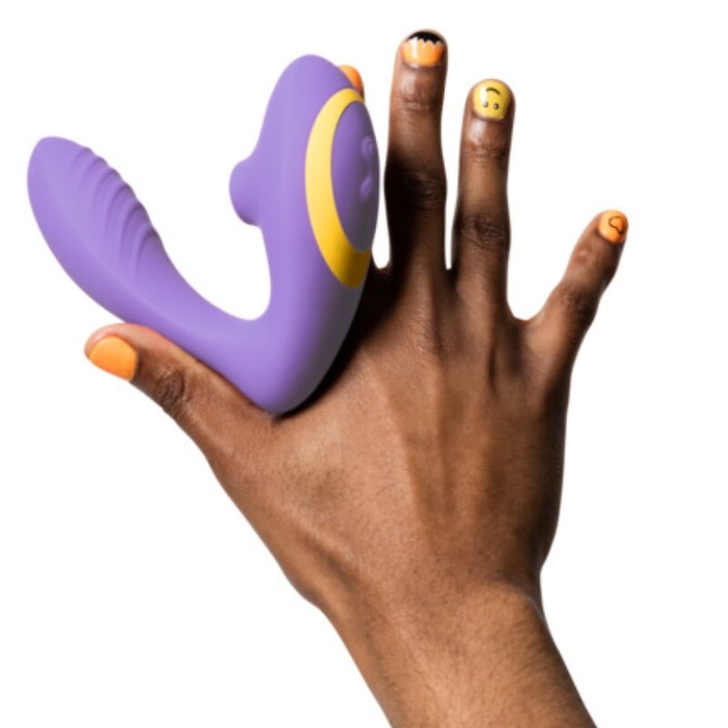ROMP - REVERB G-SPOT STIMULATOR AND CLITORAL SUCTION DEVICE PURPLE - slika 3