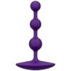 ROMP - AMP PURPLE FLEXIBLE SILICONE ANAL BEADS 12.5 CM PURPLE