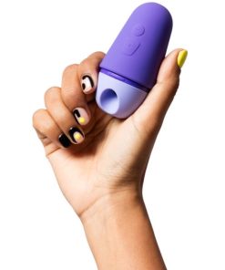 ROMP - FREE X CLITORAL STIMULATOR WITH LID 10 LEVELS RECHARGEABLE PURPLE - slika 3