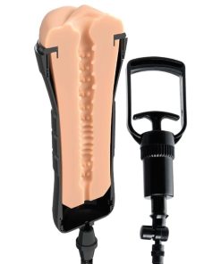 Alternative view of PDX EXTREME - WET PUSSIES SUPER SUCKER XXL LIGHT VAGINA STROKER WITH SUCTION 27.3 CM