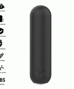 INTENSE - JUDY RECHARGEABLE VIBRATING BULLET WITH REMOTE CONTROL BLACK - slika 2