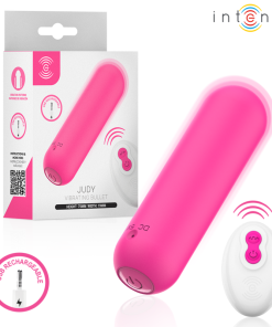 INTENSE - JUDY RECHARGEABLE VIBRATING BULLET WITH REMOTE CONTROL PINK