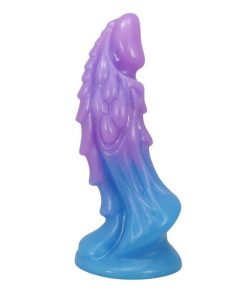 POWER MONSTERS - ATLANTEANS REALISTIC DILDO WITH SUCTION CUP 19 CM Ø 5 CM BLUE & PURPLE