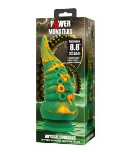 POWER MONSTERS - ABYSSAL COLOSSUS BICOLOR FANTASY SILICONE DILDO 22.5 CM Ø 6 CM - slika 3