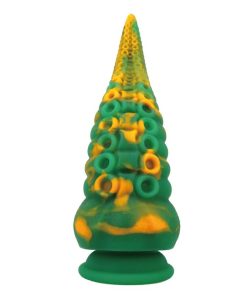 POWER MONSTERS - ABYSSAL COLOSSUS BICOLOR FANTASY SILICONE DILDO 22.5 CM Ø 6 CM