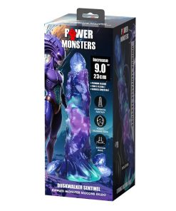 POWER MONSTERS - DUSKWALKER SENTINEL TRICOLOR INFLATABLE FANTASY SILICONE DILDO 23 CM Ø 5 CM - slika 2