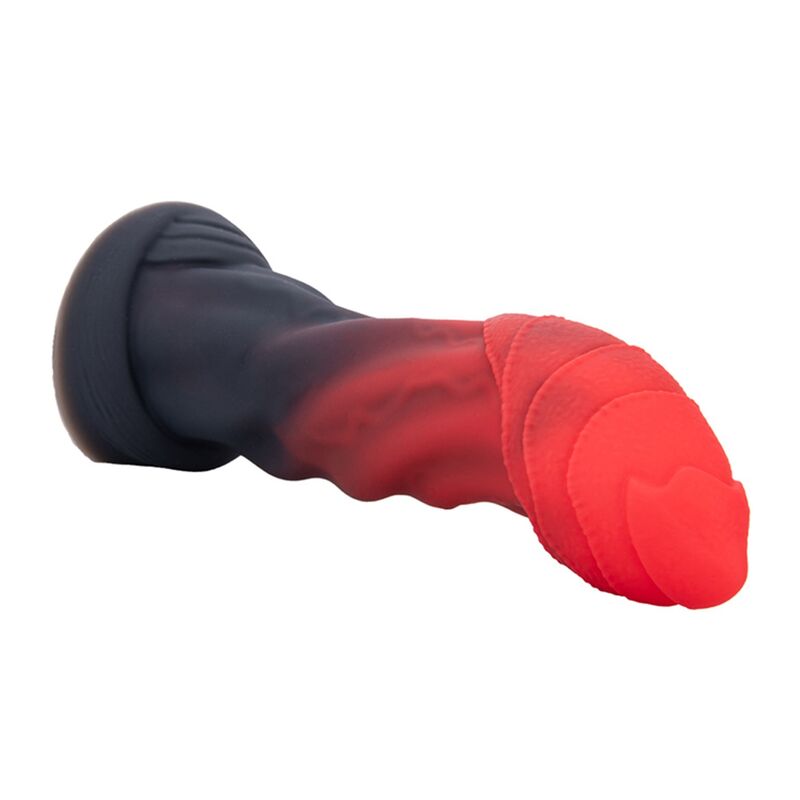 POWER MONSTERS - INFERNAL GOLIATH BICOLOR FANTASY SILICONE DILDO 25 CM Ø 6 CM - slika 3