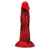 POWER MONSTERS - MINOTAUR FANTASY DILDO WITH SUCTION CUP 21 CM Ø 5 CM RED & BLACK