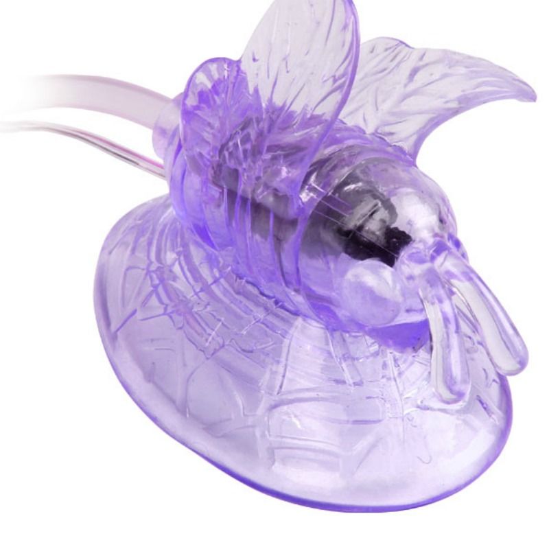 BAILE - LILAC CLITORIS STIMULATION VIBRATING BUTTERFLY - slika 3