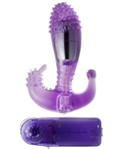 Alternative view of BAILE - LILAC VAGINAL AND ANAL STIMULATOR WITH VIBRATION