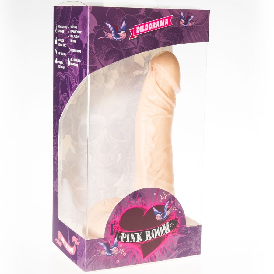PINK ROOM - EBAN REALISTIC DILDO FLESH 19 CM - slika 2