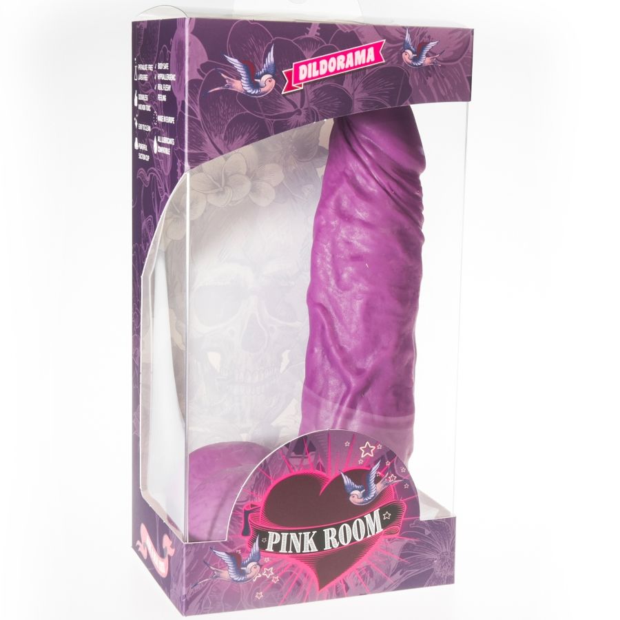 PINK ROOM - CHEMS REALISTIC DILDO PURPLE 20 CM - slika 2