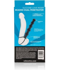CALEXOTICS - BEADED DUAL PENETRATOR BLACK - slika 3