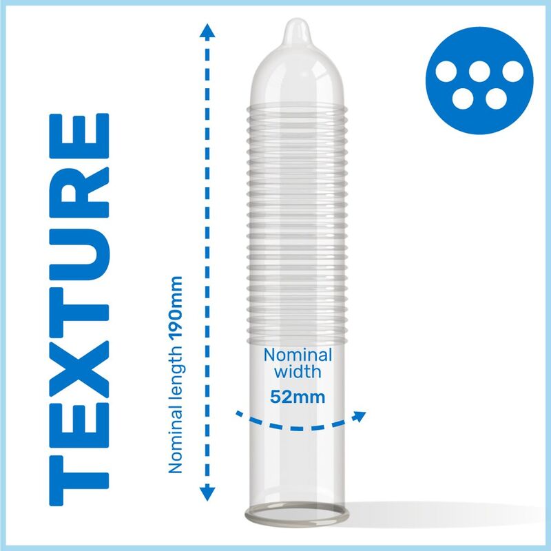 PASANTE - DOTTED CONDOMS MS PLACER 12 UNITS - slika 3