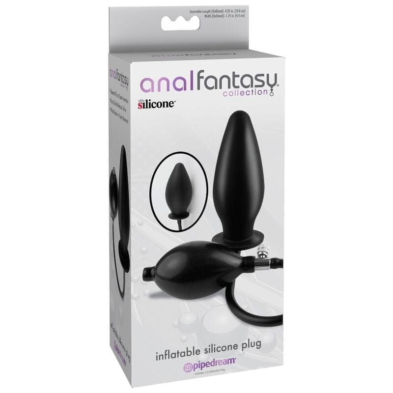 ANAL FANTASY NAPIHLJIV SILIKONSKI ANALNI ČEP - slika 3