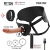 CYBER STRAP POSTROJ Z DILDOM IN KROGLO Z DALJINSKIM UPRAVLJALNIKOM IN TEHNOLOGIJO WATCHME S