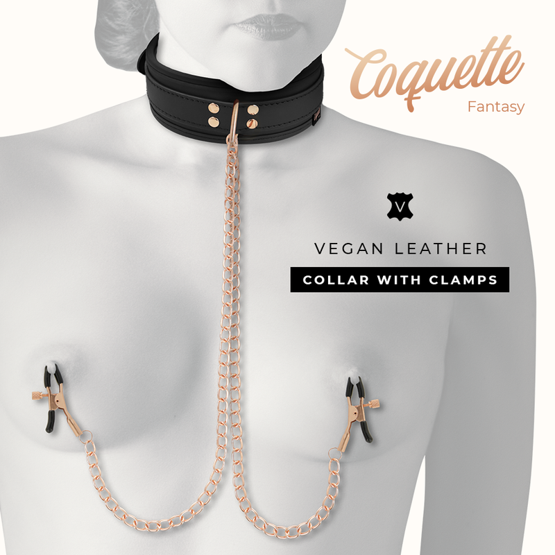 COQUETTE CHIC DESIRE FANTAZIJSKA OVRATNICA Z OBJEMKAMI ZA BRADAVICE - slika 2
