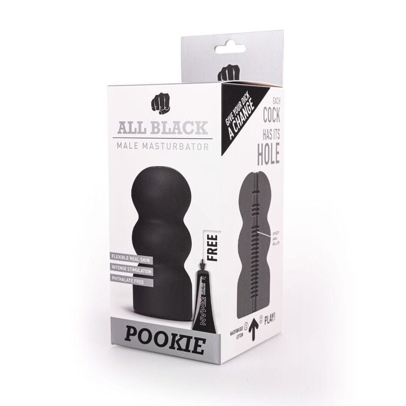 ALL BLACK MASTURBATOR POOKIE - slika 2