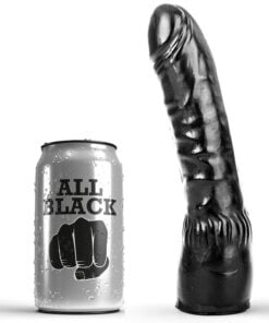 ALL BLACK DILDO 20 CM