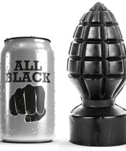 ALL BLACK ANALNI ČEP 14 CM