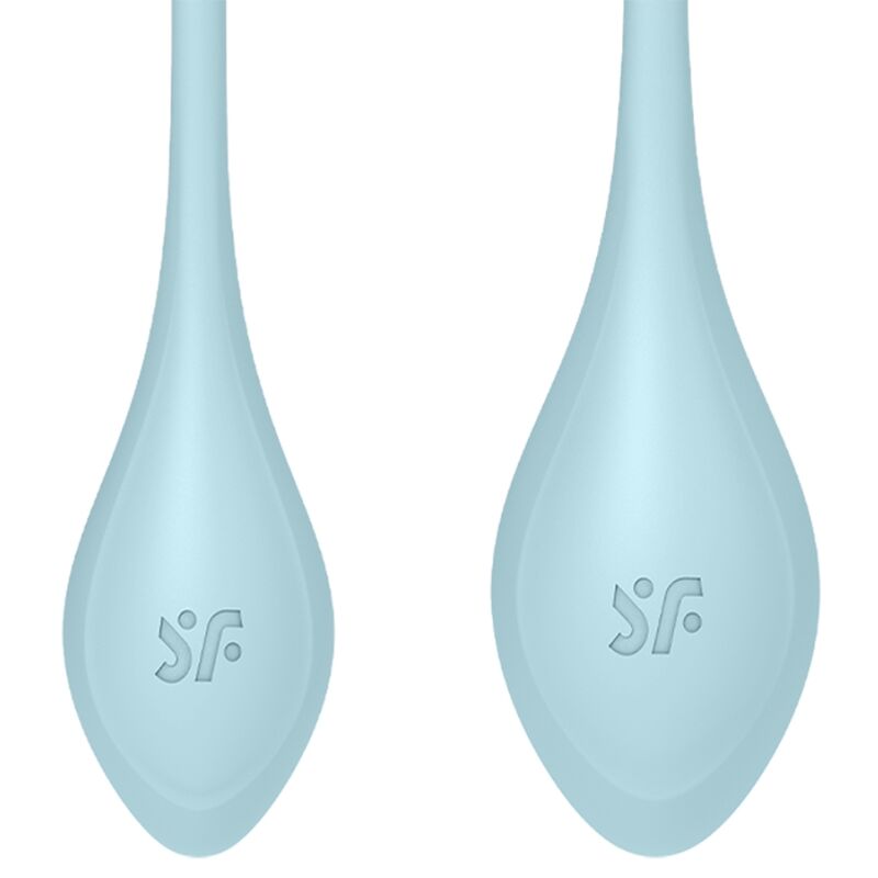 SATISFYER YONI POWER 2 KOMPLET ZA TRENING - MODRA BARVA - slika 2