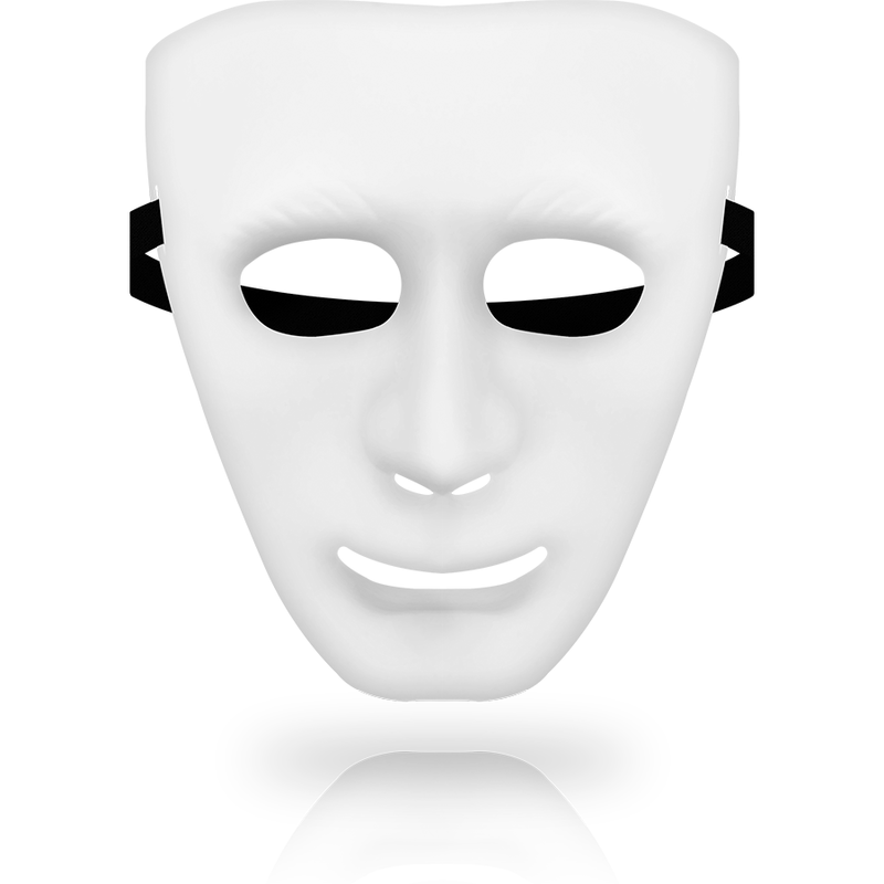 OHMAMA MASKS BELA MASKA V ENI VELIKOSTI - slika 2