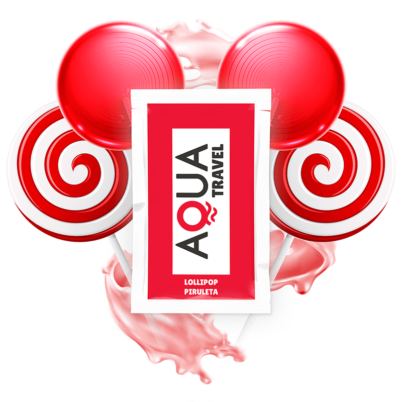 AQUA TRAVEL LUBRIKANT NA VODNI OSNOVI Z OKUSOM LIZIKE - 6 ML