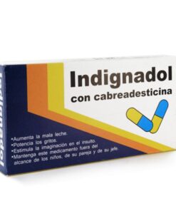 INDIGNADOL CAJA DE CARAMELOS.