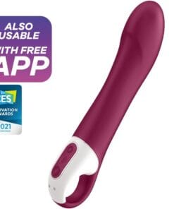 SATISFYER BIG HEAT VIBRATOR ZA G-TOČKO