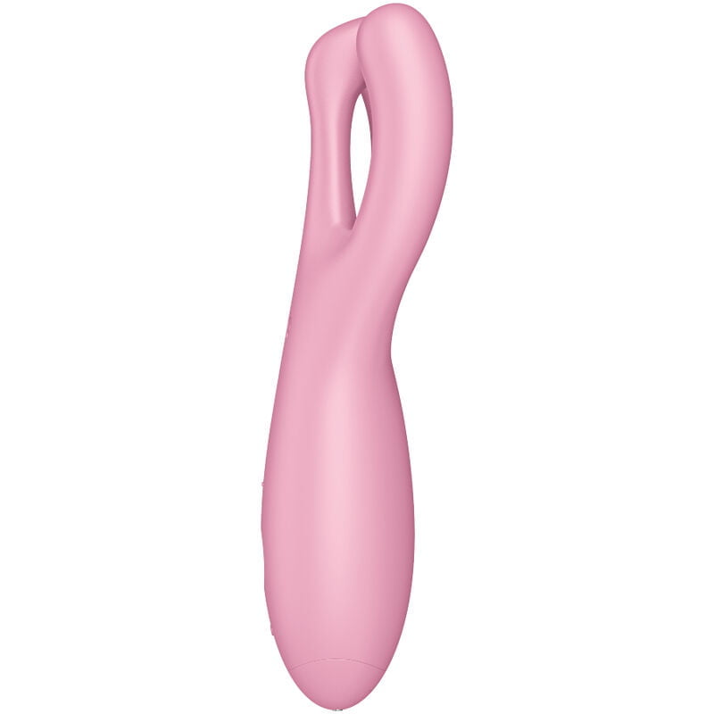 VIBRATOR SATISFYER THREESOME 4 - ROZA - slika 3