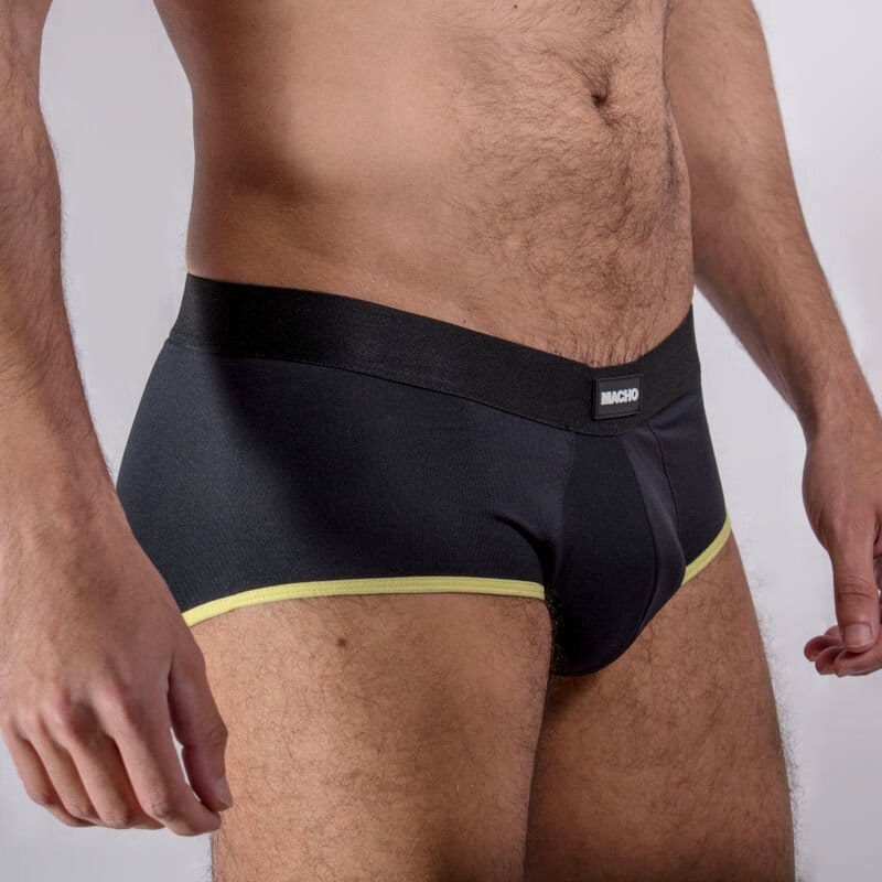MACHO MS24A SLIP BRIEF DARK YELLOW S - slika 3