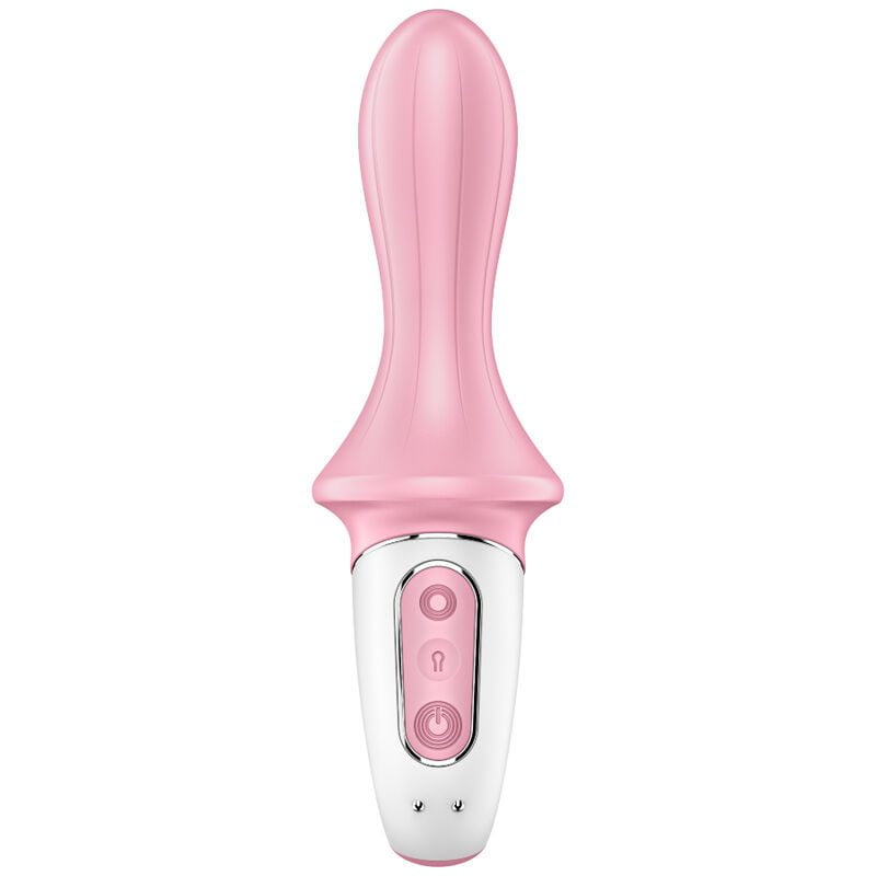 SATISFYER AIR PUMP BOOTY 5+ INFLATABLE ANAL VIBRATOR - PINK - slika 3