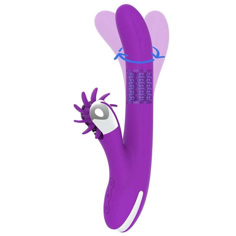 FUN FUNCTION BUNNY FUNNY ROTATION 2.0 VIBRATOR Z ROTACIJAMI - slika 2