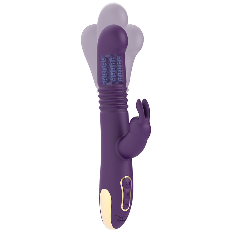 TREASURE BASTIAN RABBIT UP DOWN, ROTATOR VIBRATOR WATCHME WIRELESS TECHNOLOGY COMPATIBLE - slika 2