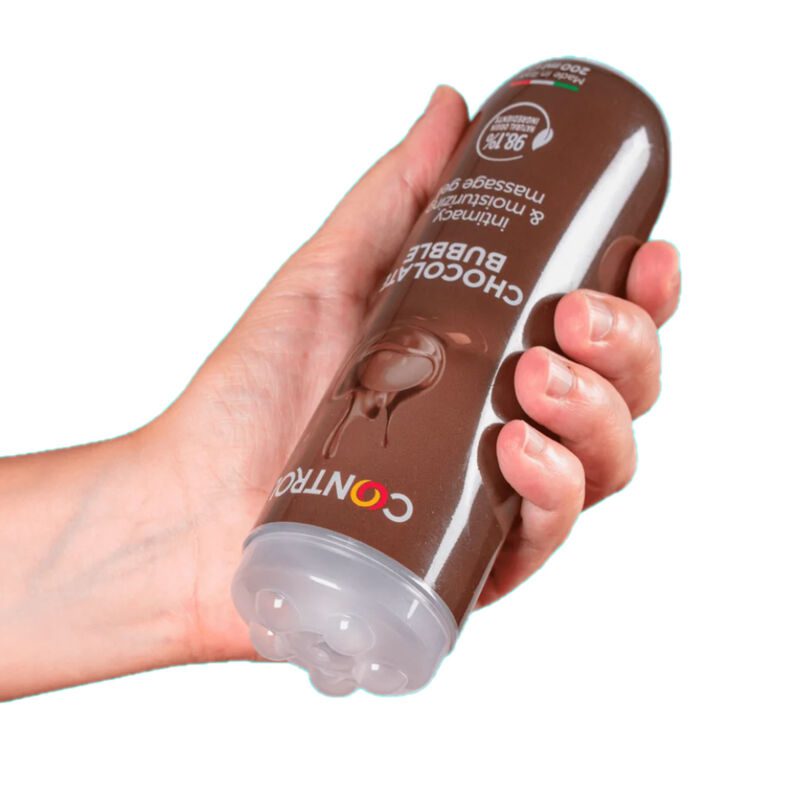 CONTROL MASSAGE GEL 3 IN 1 CHOCOLATE BUBBLE 200 ML - slika 3