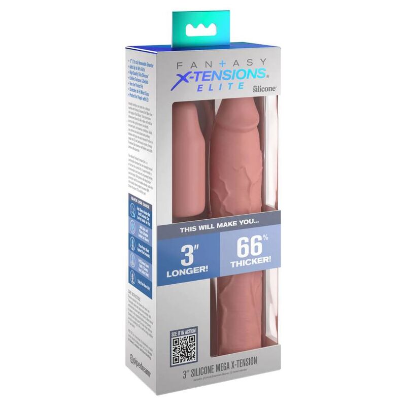 PIPEDREAMS SLEEVE 22,86 CM + 7,62 CM PLUG SKIN - slika 3