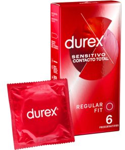 SENSITIVE DUREX CONTACT TOTAL 6 UNITS