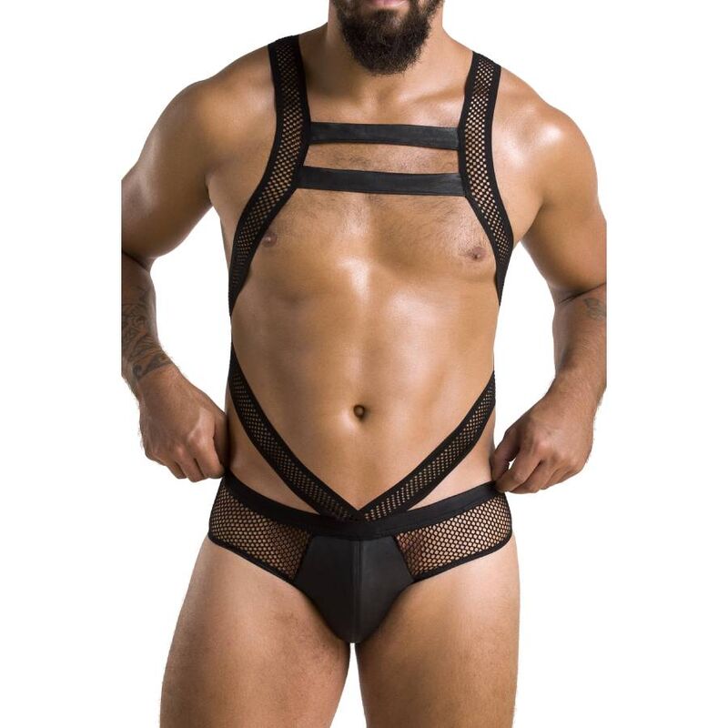 PASSION 045 BODY VICTOR BLACK S/M - slika 3