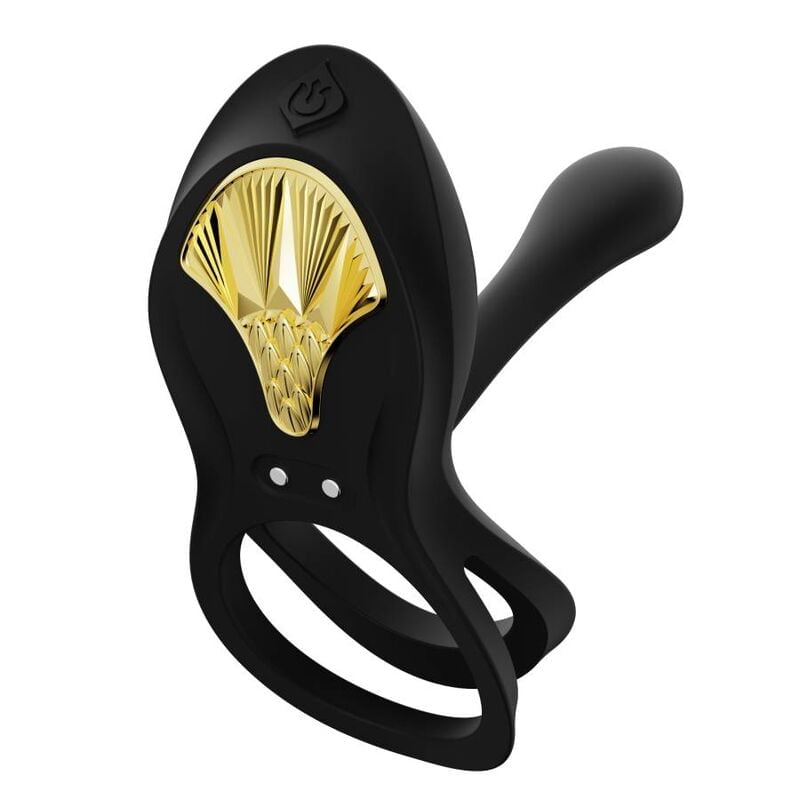 ZALO - BAYEK VIBRATING COUPLES RING BLACK - slika 2