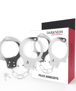 DARKNESS METAL PLEASURE HANDCUFFS