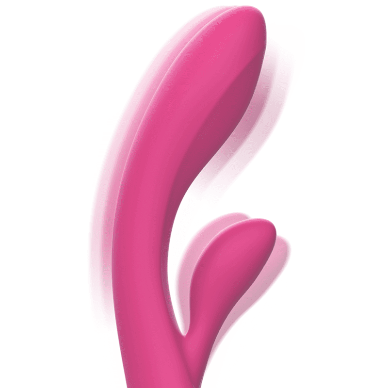 INTENSE - LUIGI VIBRATOR RABBIT SILICONE PINK - slika 3