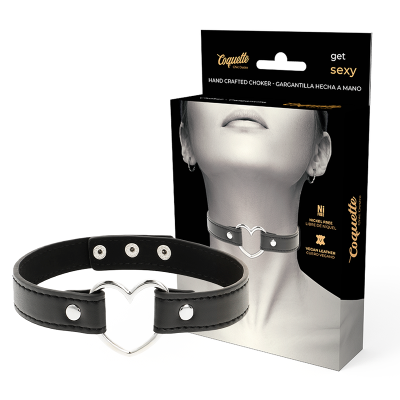 COQUETTE CHIC DESIRE ROČNO IZDELAN CHOKER HEART