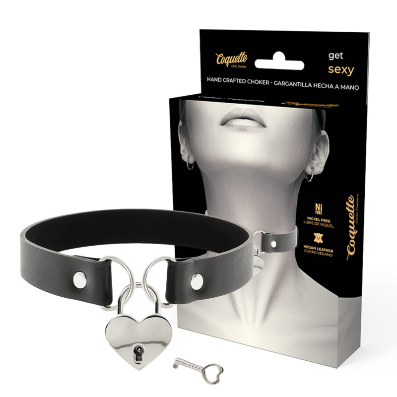 COQUETTE CHIC DESIRE ROČNO IZDELAN CHOKER KEYS HEART